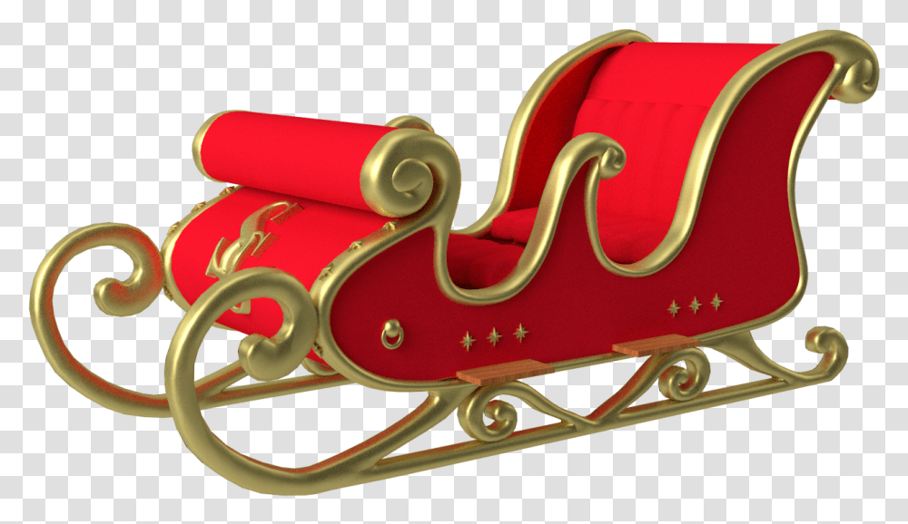 Images Background Santa Sleigh, Furniture, Couch, Lawn Mower, Tool Transparent Png