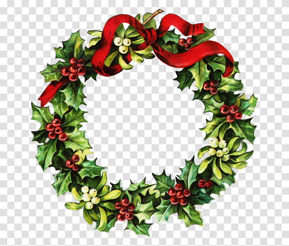 Images Christmas Wreaths Free Wallpaper Download, Floral Design, Pattern Transparent Png