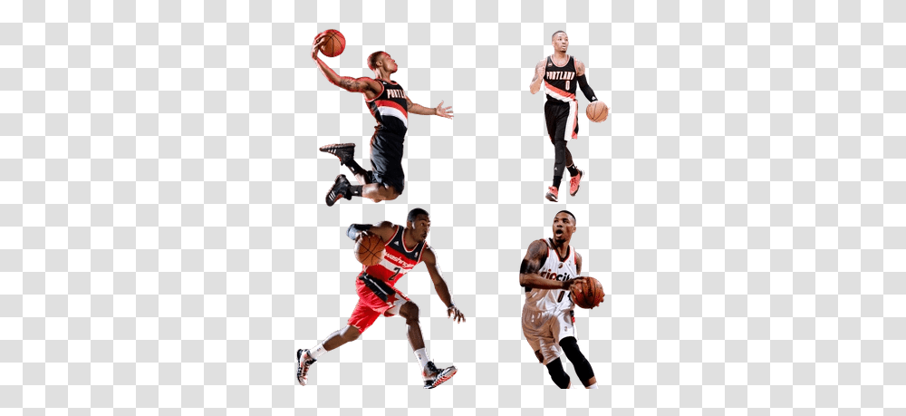 Images Damian Lillard, Person, Human, People, Team Sport Transparent Png