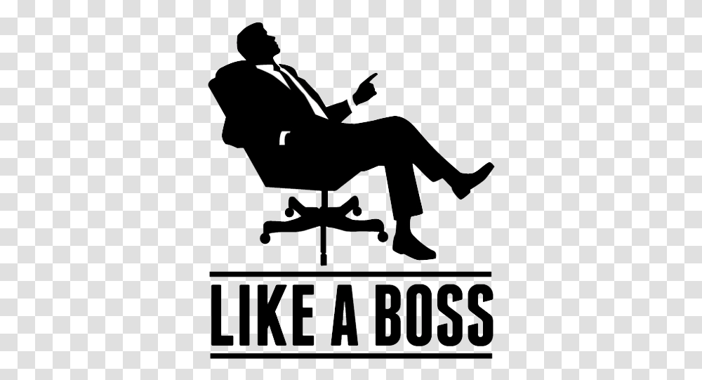 Images Feel Like A Boss, Poster, Person, Text, Silhouette Transparent Png