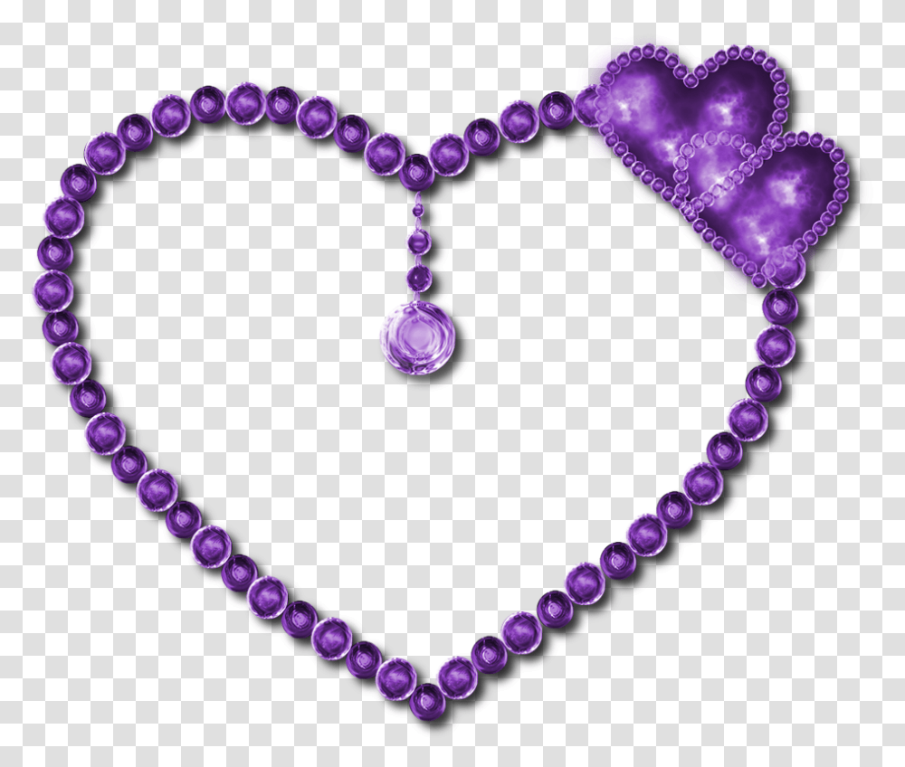 Images For Purple Hearts Clip Art Black And White Morse Code Bracelet, Bead, Accessories, Accessory, Jewelry Transparent Png