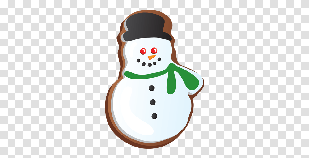 Images For 'holiday Cookie Clipart Transparent' Christmas Cookie Clipart, Nature, Outdoors, Snowman, Winter Transparent Png
