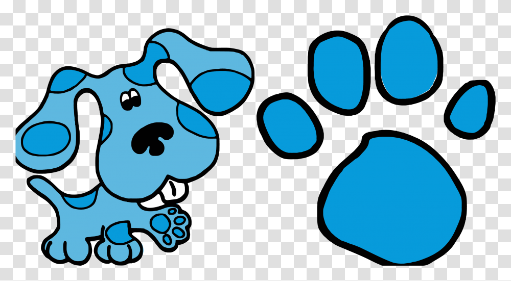 Images Free Download Blues Clues Coloring Pages, Footprint Transparent Png