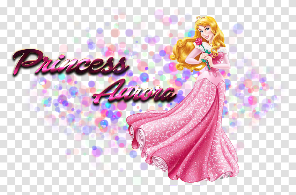 Images Free Download Pink Dress Disney Princess, Graphics, Art, Barbie, Figurine Transparent Png