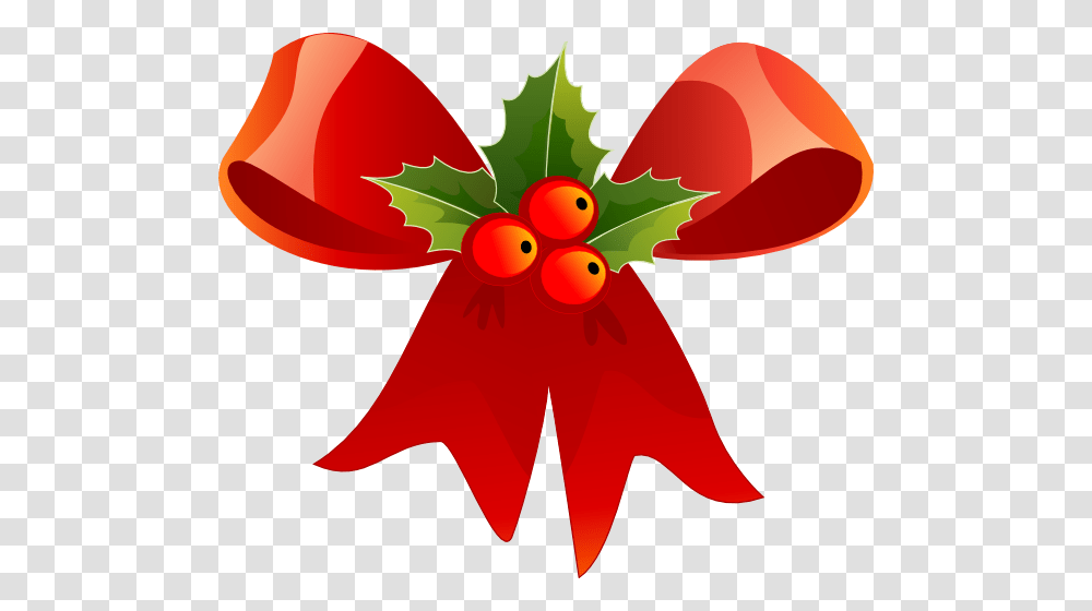 Images Free Holly Jolly Christmas Clip Art Christmas Bow, Strawberry, Fruit, Plant, Food Transparent Png