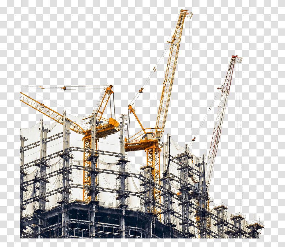 Images In Collection, Construction Crane, Scaffolding Transparent Png