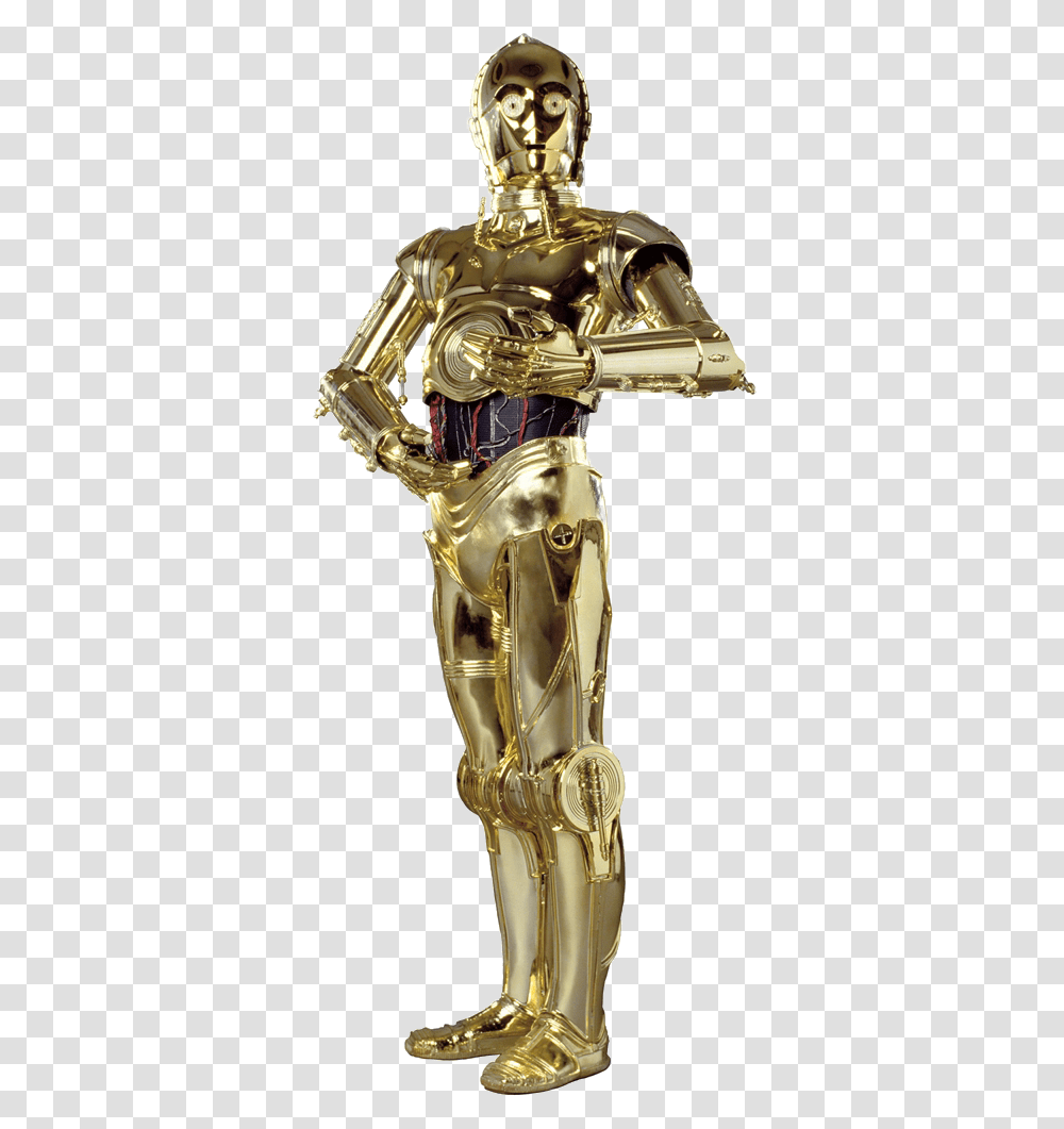 Images In Collection Gold Guy From Star Wars, Trophy, Person, Human, Bronze Transparent Png