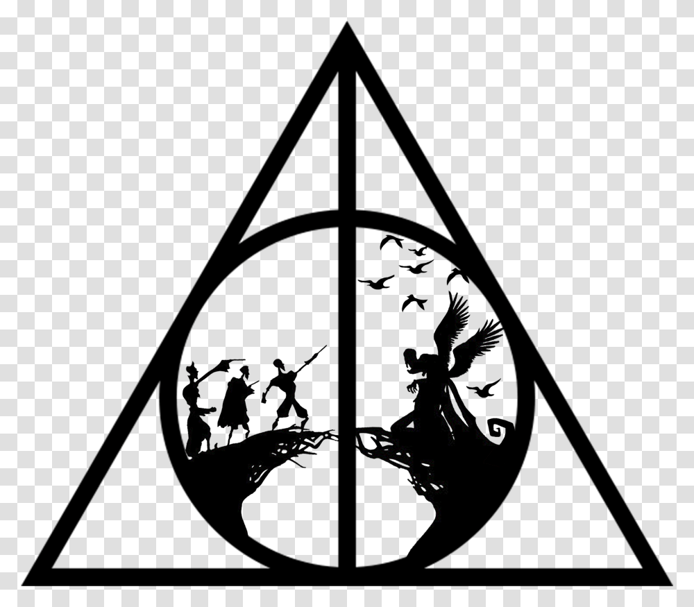 Images In Collection Harry Potter Deathly Hallows Logo, Person, Flower, Plant Transparent Png