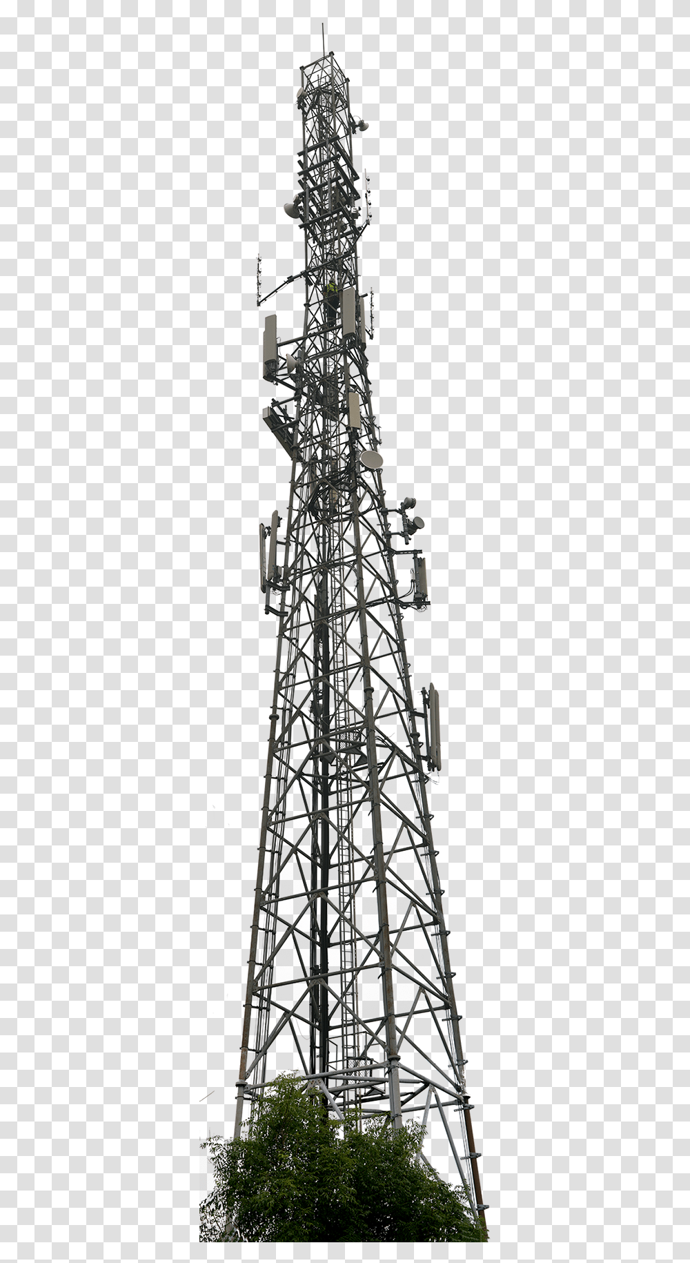 Images Of Antenna Of Network Tower, Cable, Power Lines, Electric Transmission Tower, Architecture Transparent Png