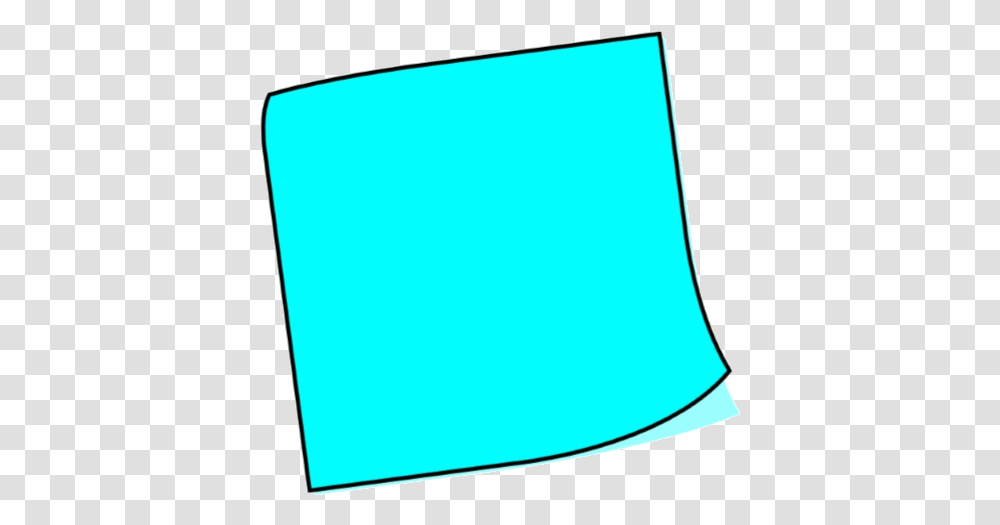Images Of Blank Blue Blank Sticky Note Clipart Transparent Png