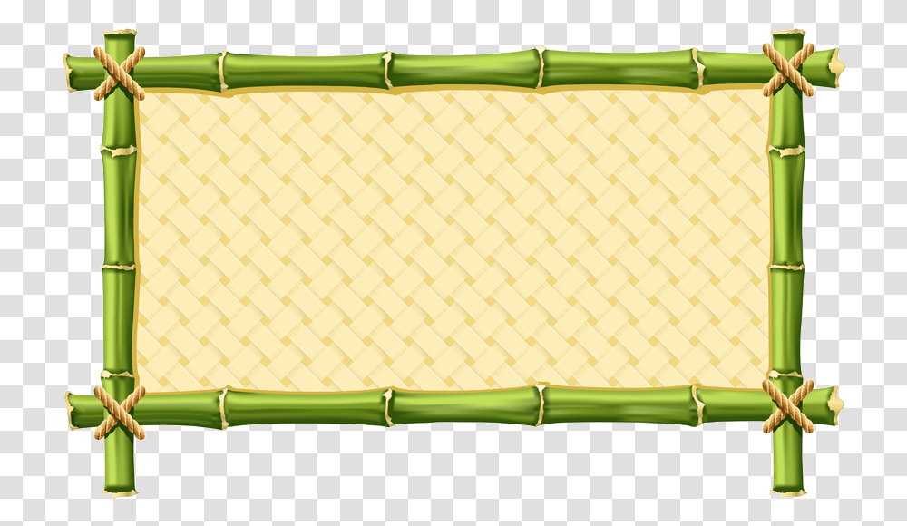 Images Of Frame Bamboo Frame Clipart, Plant, Bow, Fence Transparent Png