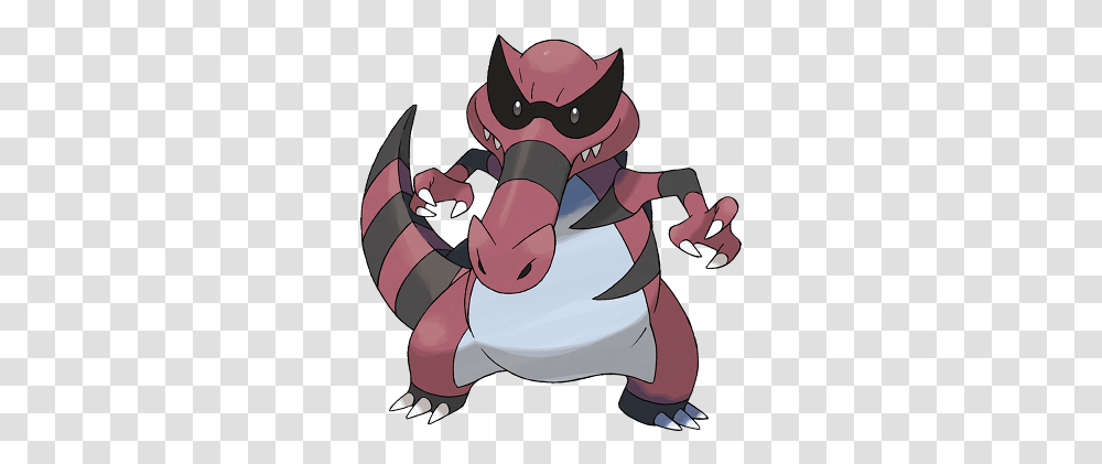 Images Of Krookodile Pokmon Spritedex Pokencyclopediainfo Dark Type Pokemon, Animal, Mammal, Claw, Hook Transparent Png