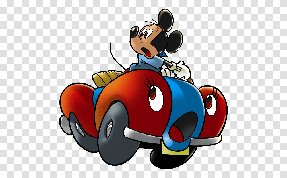 Images Of Mickey Mouse Driving Cars Baby Cartoon Immagini Di Topolino In Macchina, Toy, Super Mario, Graphics, Kart Transparent Png