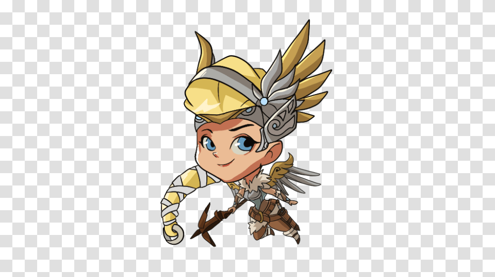 Images Of Overwatch Mercy Cute, Person, Pirate, Costume, Samurai Transparent Png