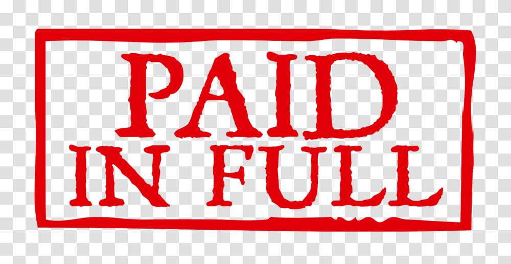 Images Of Paid In Full, Label, Word, Alphabet Transparent Png