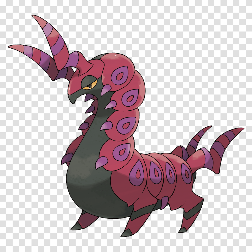 Images Of Scolipede Pokmon Spritedex Pokencyclopediainfo Pokemon Scolipede, Dragon, Animal Transparent Png