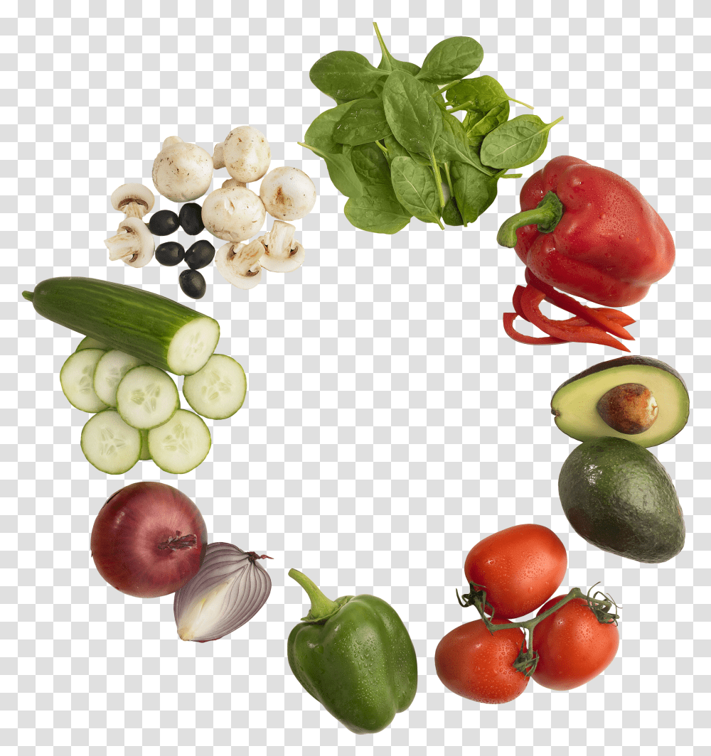 Images Of Vegetables Such As Tomatos Avocados Red Natural Foods Transparent Png