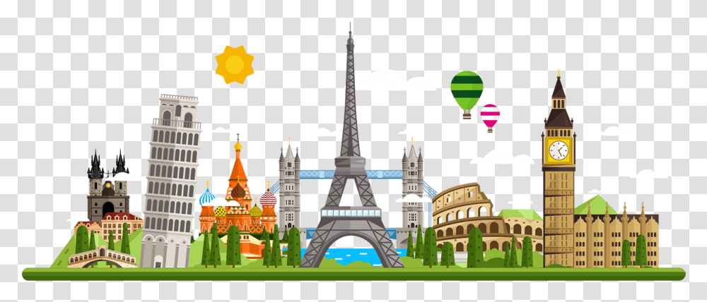 Images Si Europe Travel Clipart, Architecture, Building, Tower, Spire Transparent Png