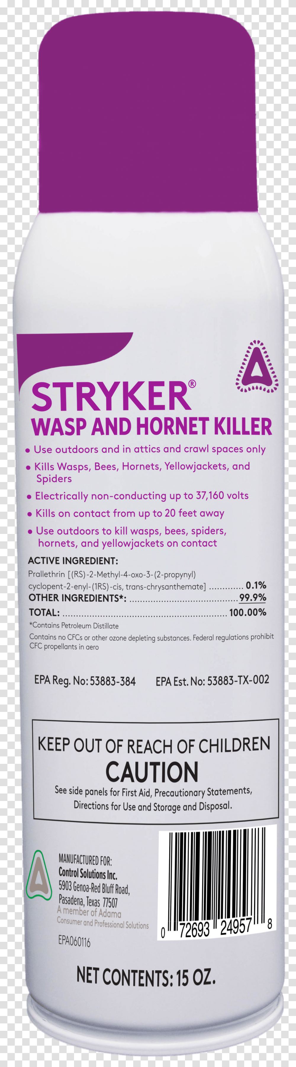 Images Stryker Wasp And Hornet Killer, Flyer, Poster, Paper, Advertisement Transparent Png