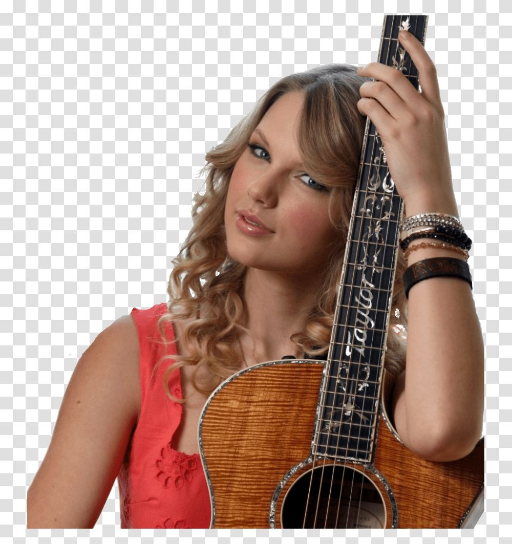 Images Taylor Veloce Swift Chitarra Hd Taylor Swift With Guitar, Person, Human, Mandolin, Musical Instrument Transparent Png