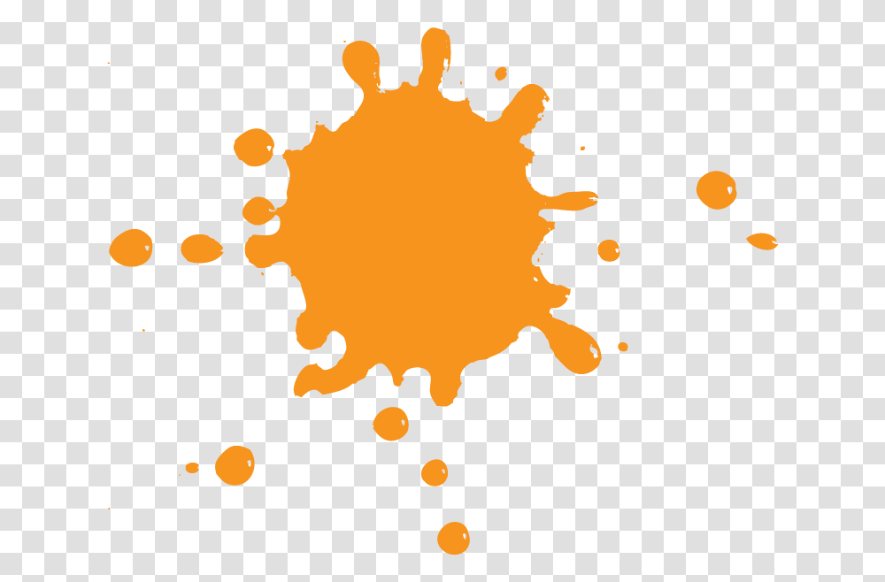 Images The Art In Only Image Orange Paint Splash Splash Instagram Icon, Stain, Poster, Advertisement Transparent Png