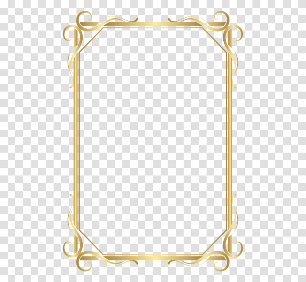 Images Vector Psd Clipart Frame Border Background, Bow, Scroll, Gold Transparent Png