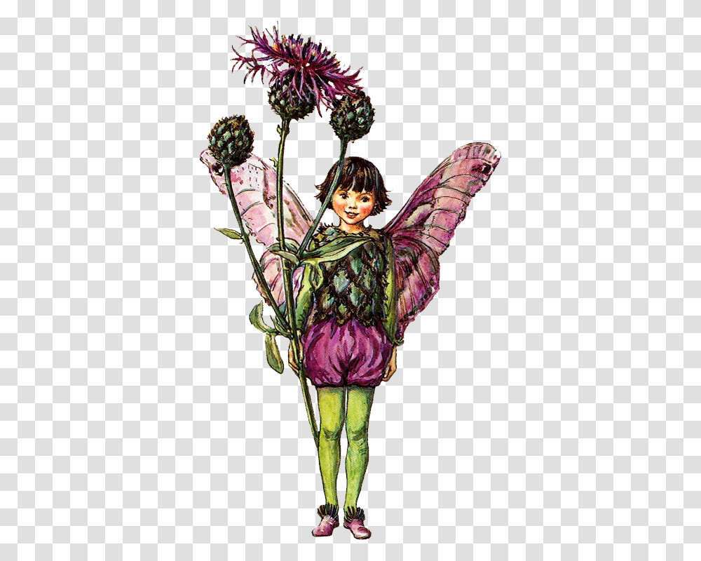 Images Vintage Flower Fairy, Plant, Person, Produce, Food Transparent Png