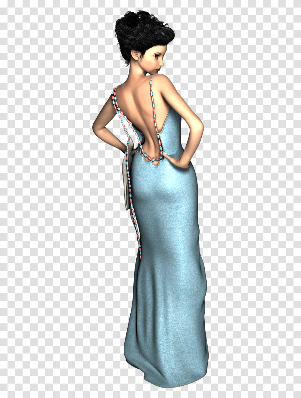 Images Woman Standing, Person, Evening Dress, Robe Transparent Png