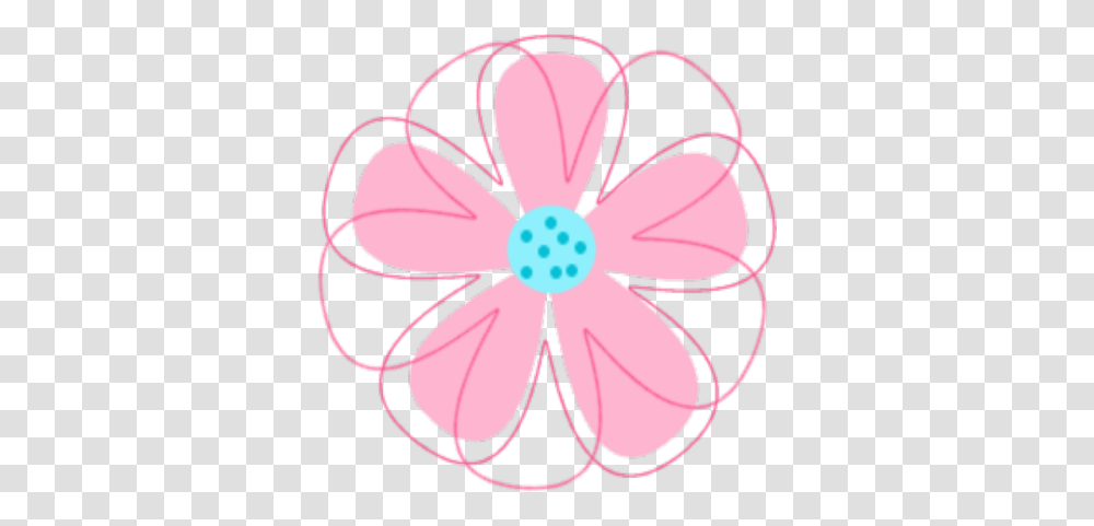 Imagespink Flowerborderclipartpinkflowerswi Roblox Flower Outline Clip Art, Pattern, Plant, Blossom, Ornament Transparent Png