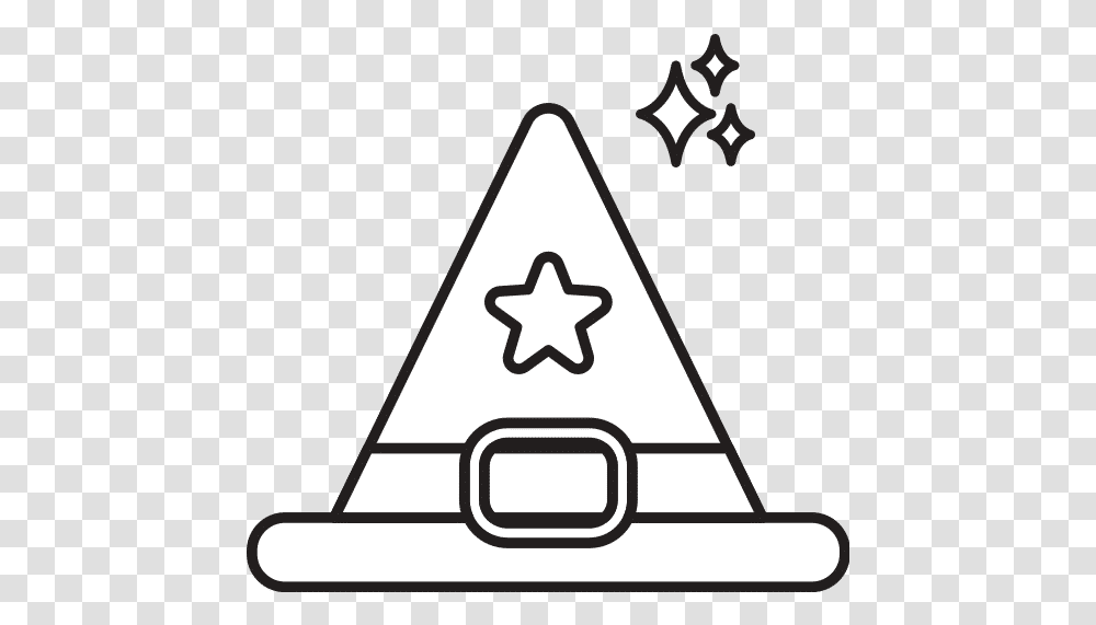 Imagination Mystery Magic Line Style Icon Canva Dot, Triangle, Symbol, Star Symbol, Stencil Transparent Png