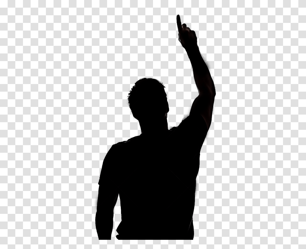 Imagine Documentation Layers Man Hand Up Silhouette, Arm, Person, Back, People Transparent Png