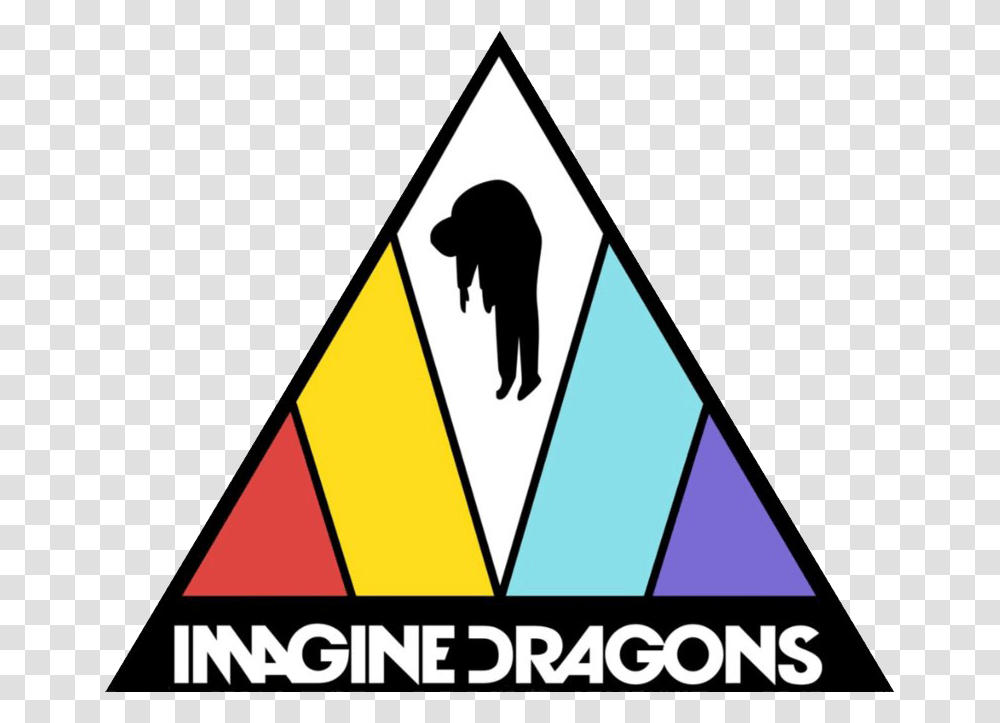 Imagine Dragons Logo All Imagine Dragons Logo, Triangle, Symbol, Person ...