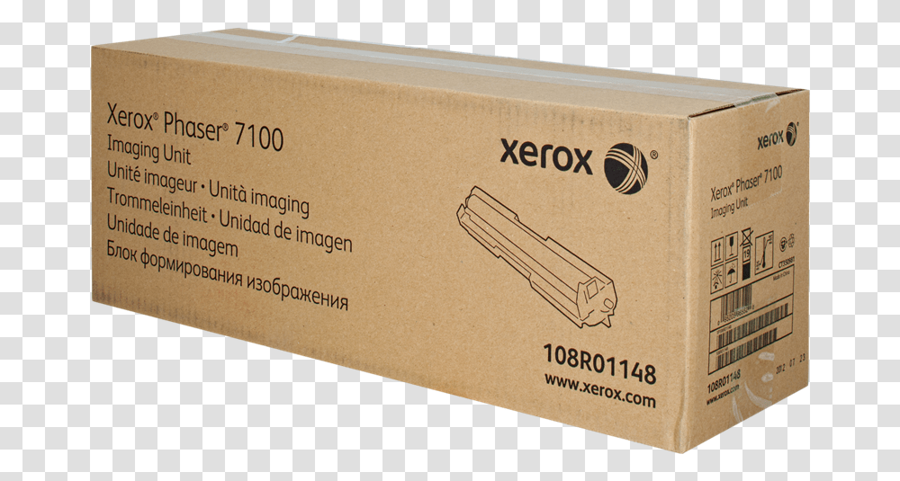 Imaging Drum Xerox Xerox, Box, Cardboard, Carton, Package Delivery Transparent Png