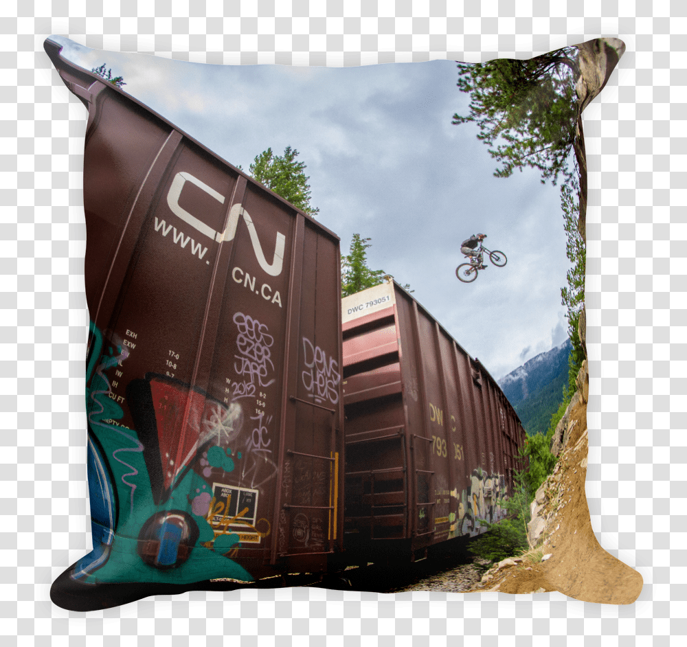 Img 0057 Train Gap Pemberton Bc Mockup Front, Shipping Container, Vehicle, Transportation, Freight Car Transparent Png