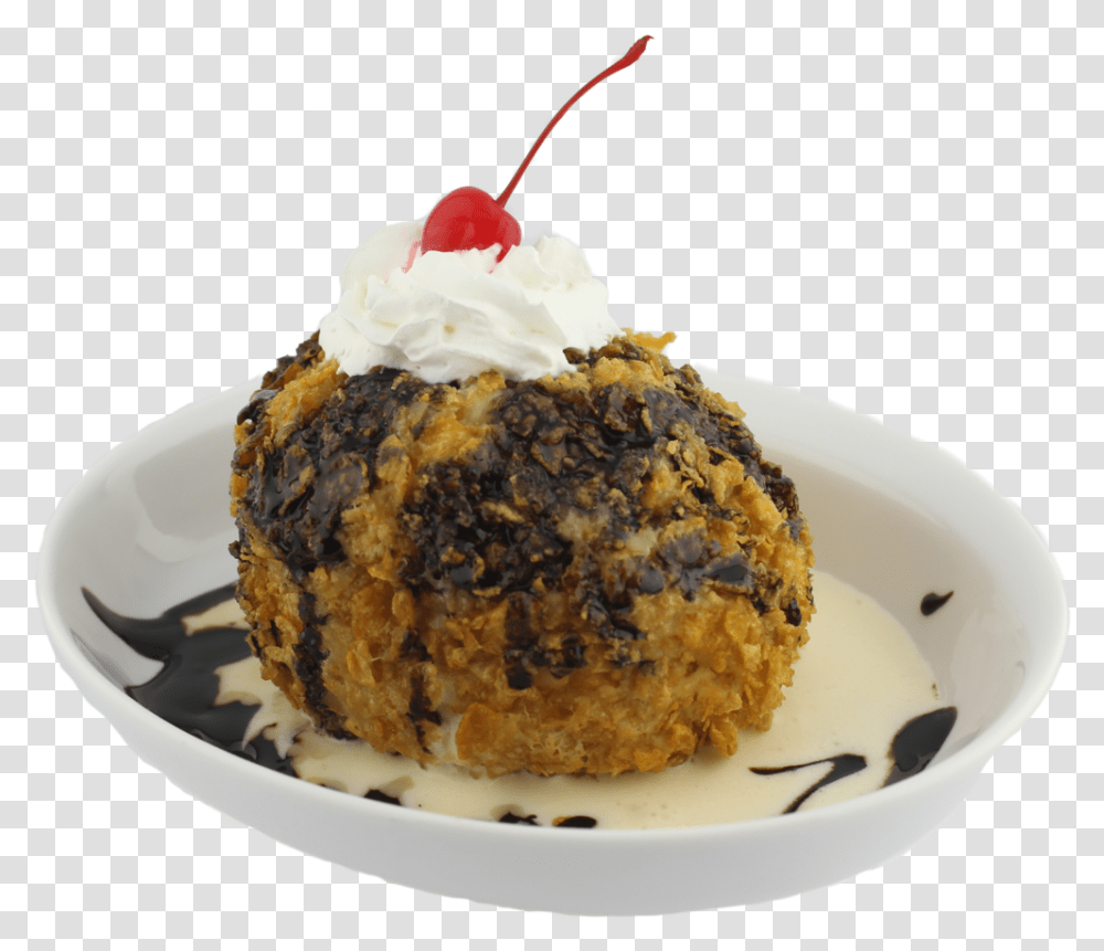 Img 0659 Fried Ice Cream Fried Ice Cream, Dessert, Food, Creme, Sweets Transparent Png