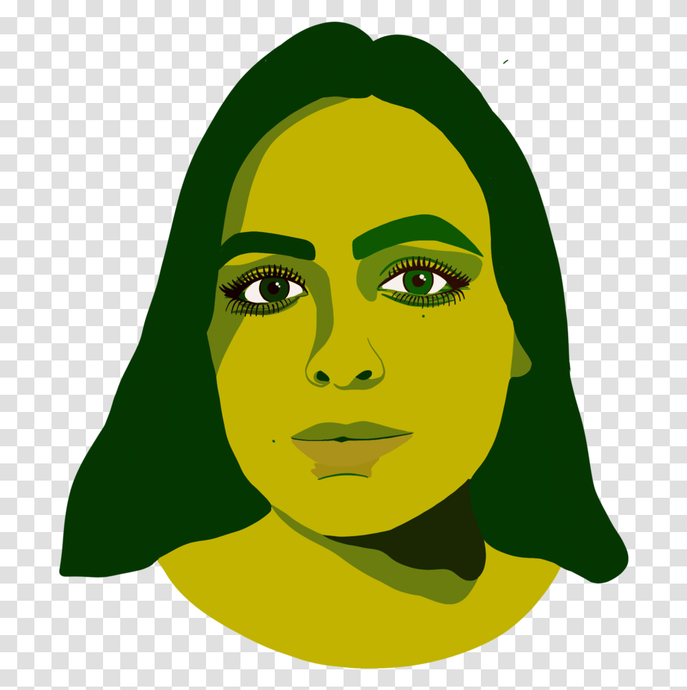 Img 1724 Illustration, Green, Face, Person, Smile Transparent Png