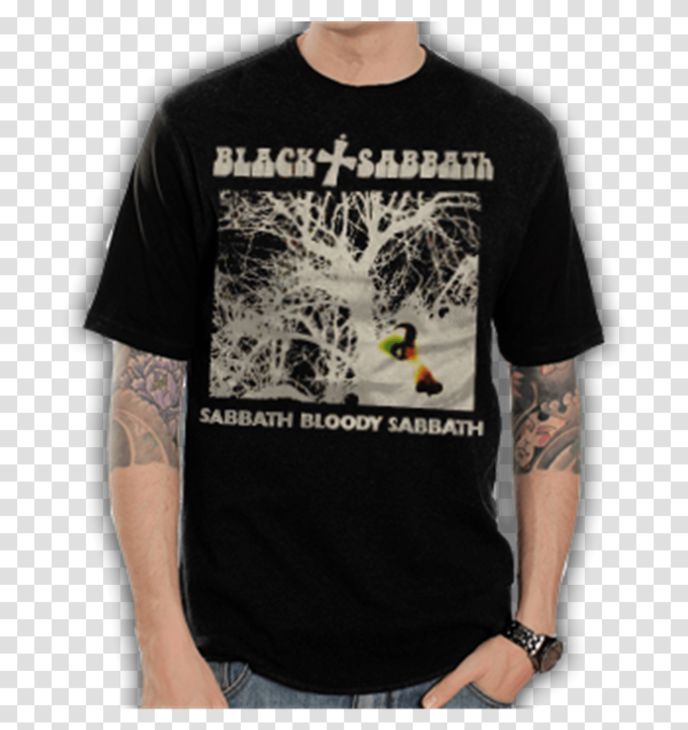 Img Black Sabbath Sabbath Bloody Sabbath T Shirt, Apparel, Skin, Sleeve Transparent Png