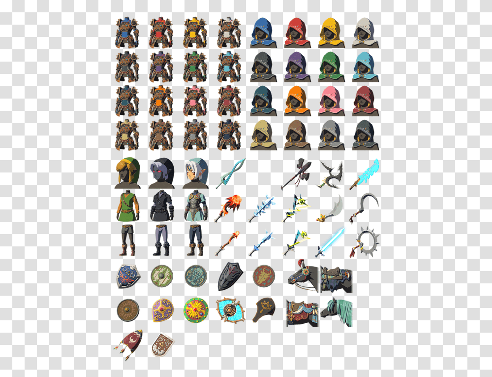 Img Botw All Special Items, Rug, Person, People Transparent Png