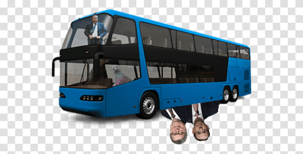 Img, Bus, Vehicle, Transportation, Person Transparent Png