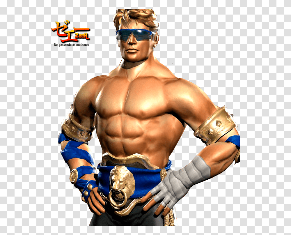 Img Johnny Cage Mortal Kombat, Sunglasses, Person, Costume, Fitness Transparent Png