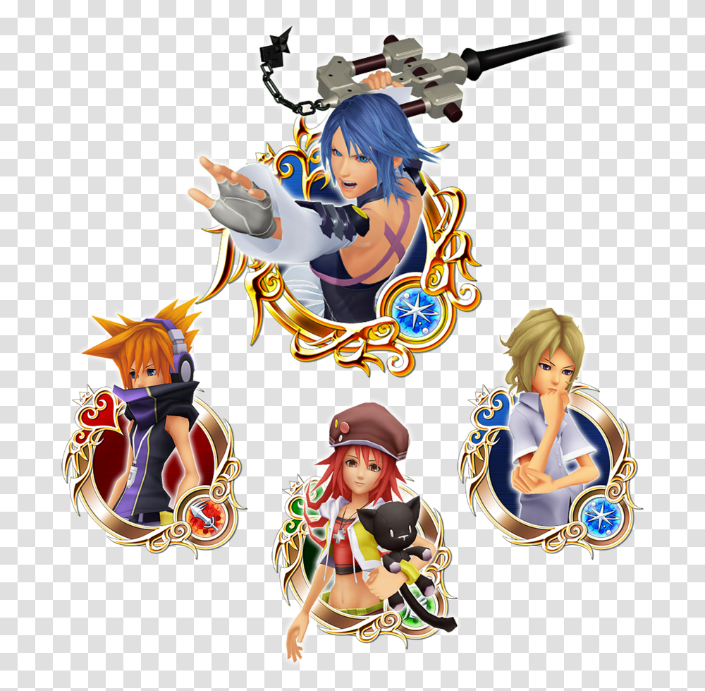 Img Kingdom Hearts Character Medals, Person, Leisure Activities, Label Transparent Png
