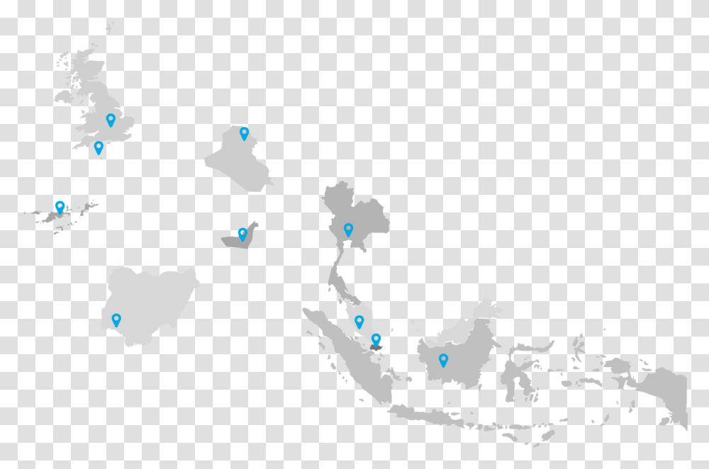 Img Location Map With Pins V2 Kids Map Of South East Asia, Diagram, Plot, Plan Transparent Png