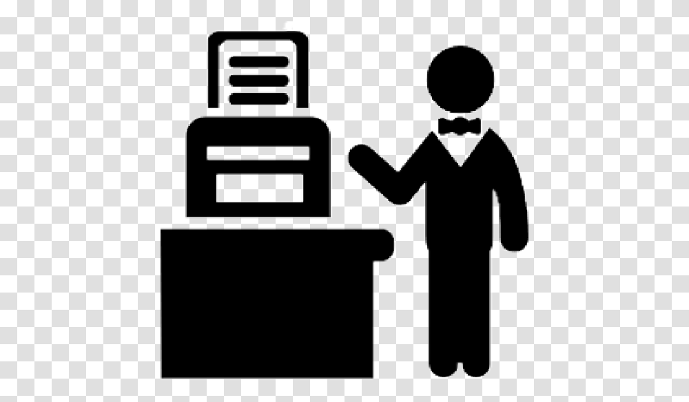 Img Man Working Svg, Person, Stencil, Face, Machine Transparent Png