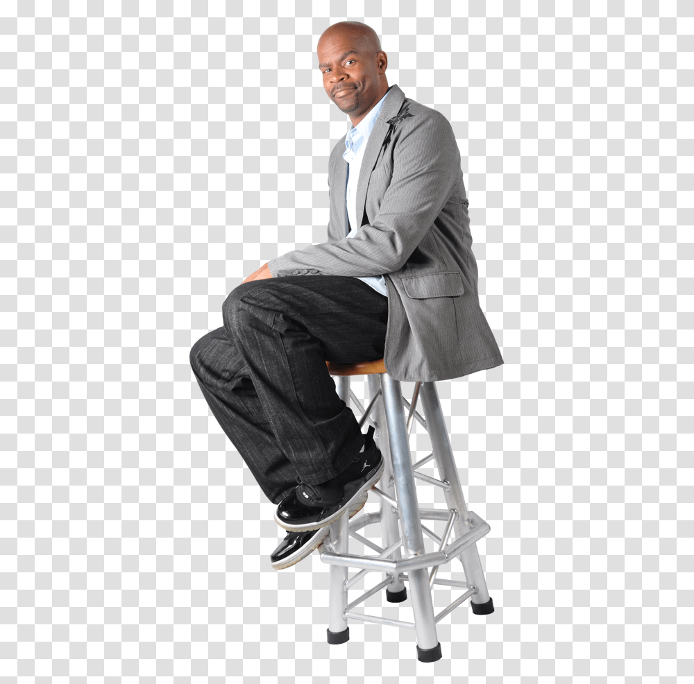Img Mj Stool People Sitting On Stools, Chair, Furniture, Footwear Transparent Png