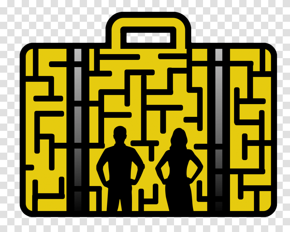 Img, Person, Human, Pac Man, Maze Transparent Png