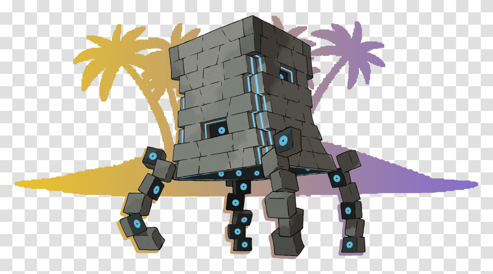 Img Pokmon Ultra Sun And Ultra Moon Full Size Pokemon Ultra Beast, Building, Minecraft, Nature, Table Transparent Png