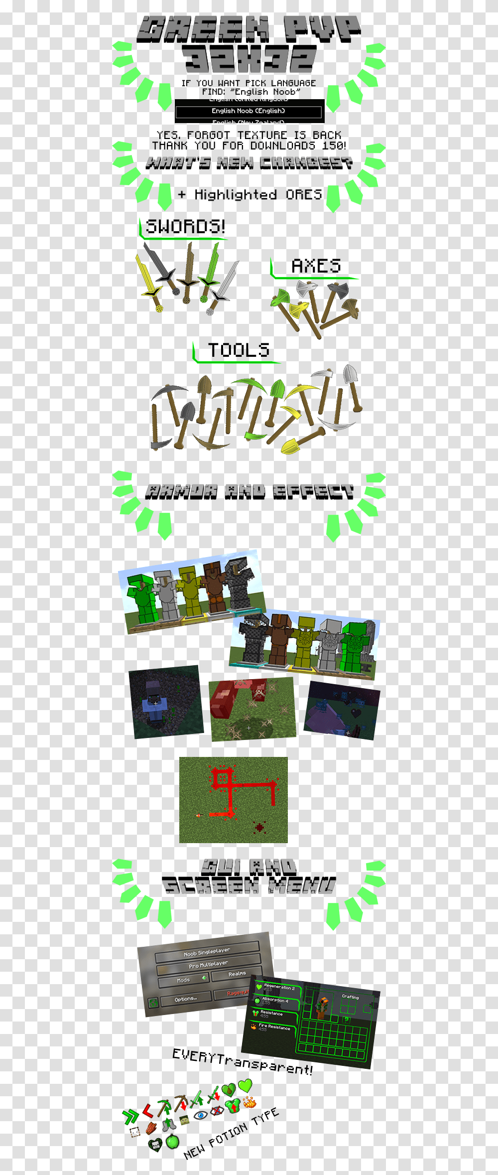 Img, Poster, Advertisement, Collage, Minecraft Transparent Png