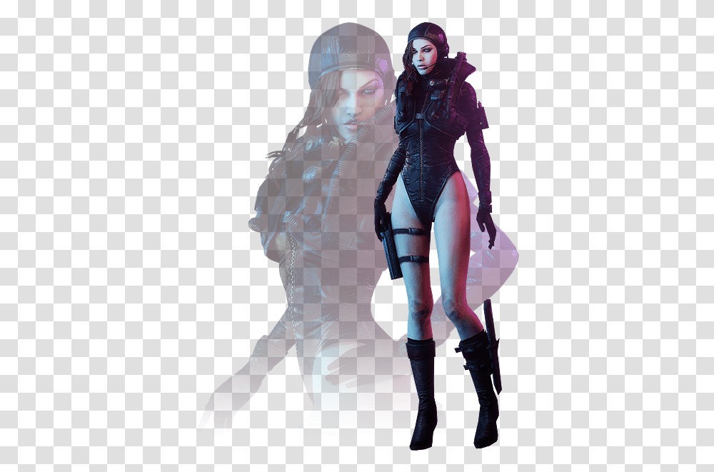 Img Resident Evil Jessica Sherawat, Costume, Person, Spandex Transparent Png