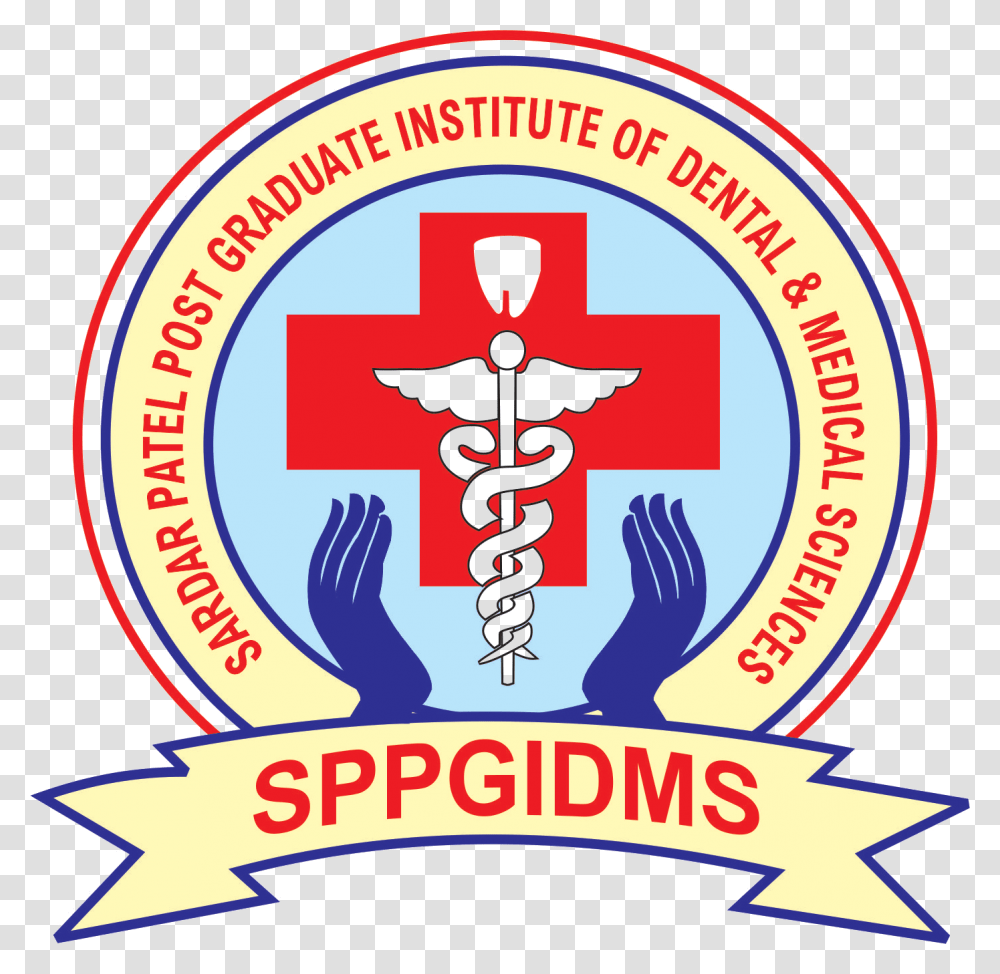 Img Sardar Patel Post Graduate Institute Of Dental, Label, Logo Transparent Png