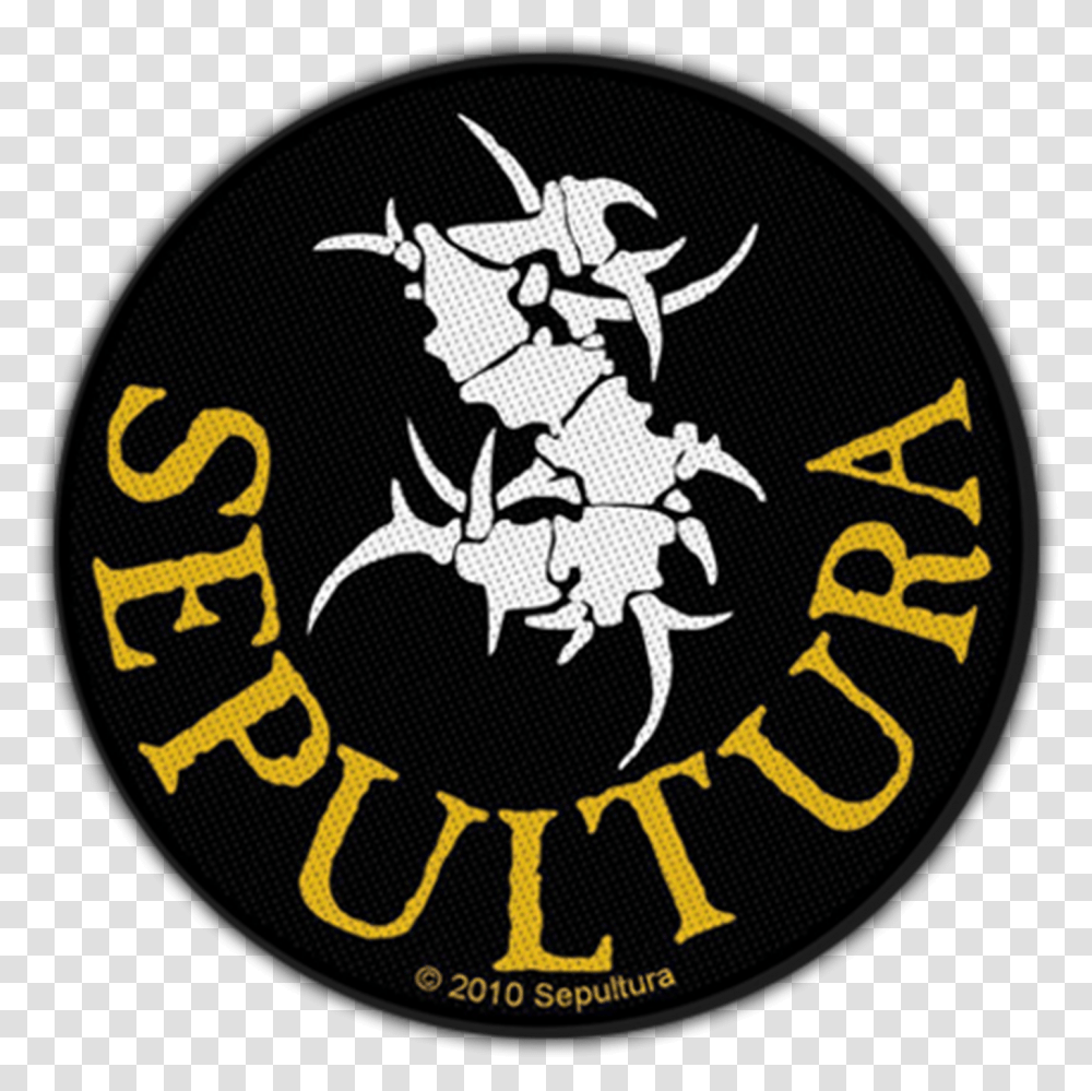 Img Sepultura Logo, Trademark, Emblem, Rug Transparent Png